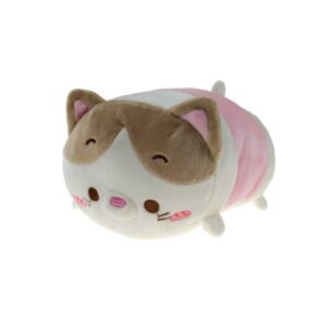 Gato de Peluche Kawai es un bonito y suave peluche. Debemos saber que palabra japonesa Kawai al traducirla al español significa lindo, tierno o bonito. El material de estos peluches es super suave y blandito, en Japón lo llaman “mochi” porque recuerda a la textura de la pasta de arroz. En conclusion este peluche es muy adarable y de una textura placentera al tacto. Caracteristicas Gato de Peluche Kawai: