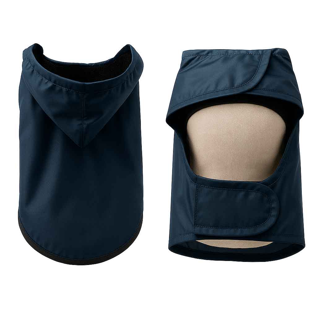 Impermeable para Perro Azul 3