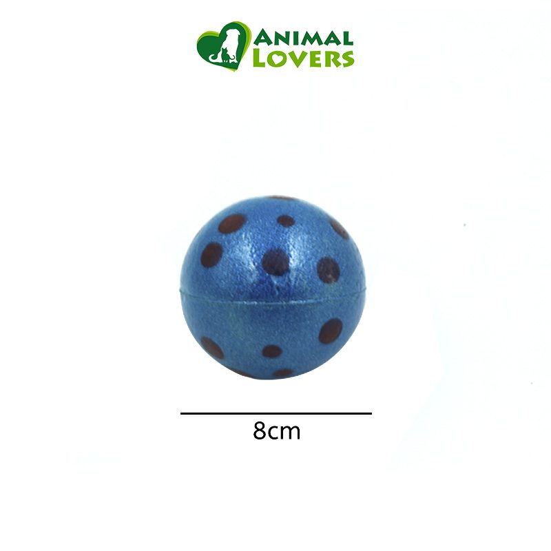 Pelota de Goma Mediana para Perros es una pelota saltarina de vibrante color azul. Ideal para jugar con tu mascota, puede llevarla con tus paseos al parque. Disfruta con este entretenido juguete para perros. Asegura la diversión.