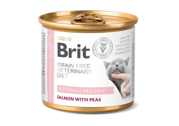706x500x90 Brit VD wet food CAT 200g 3D HYPOALLERGENIC 1