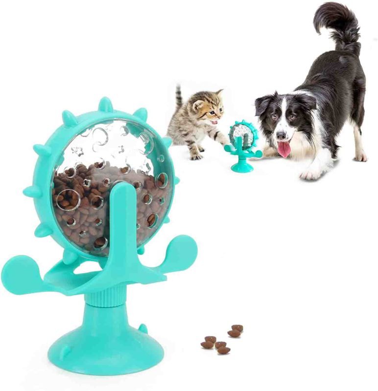 Dispensador-de-Premios.jpg Dispensador de Premios Mascotas es el accesorio perfecto para motivar y recompensar a tu felino mientras lo mantienes entretenido. Este innovador dispensador combina la diversión de un juguete interactivo con la recompensa de premios deliciosos, ofreciendo una experiencia lúdica que estimula tanto la mente como el cuerpo de tu mascota. Con su diseño funcional y atractivo, el Dispensador de Premios Mascotas es una excelente manera de fomentar el buen comportamiento y proporcionar un estímulo positivo para tu gato.