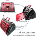 caja transportadora plegable roja 3 1