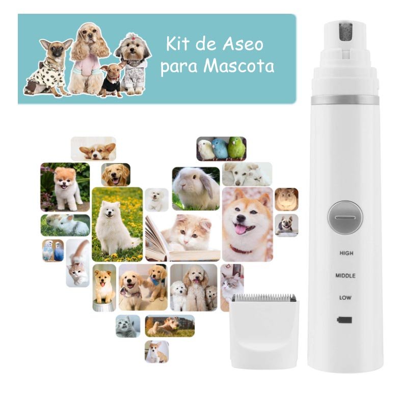Set Limador y Cortadora para Mascota