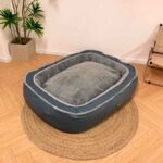 Cama Nido para Perros de Lujo en talla M le proporcionará a tu leal compañero un refugio de descanso. Diseñada con cuidado y atención a los detalles, esta cama ofrece un oasis de confort para tu fiel amigo de cuatro patas, combinando funcionalidad y estilo en un paquete excepcional.