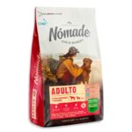 Nomade Adulto 20 KG es un alimento premium diseñado específicamente para perros adultos de razas grandes y medianas. Este producto ha sido desarrollado por expertos en nutrición animal y excede los requerimientos nutricionales de los perros más exigentes. Proporciona una dieta equilibrada que promueve una vida plena, feliz y activa, asegurando que su mascota reciba todo lo que necesita para mantenerse saludable.