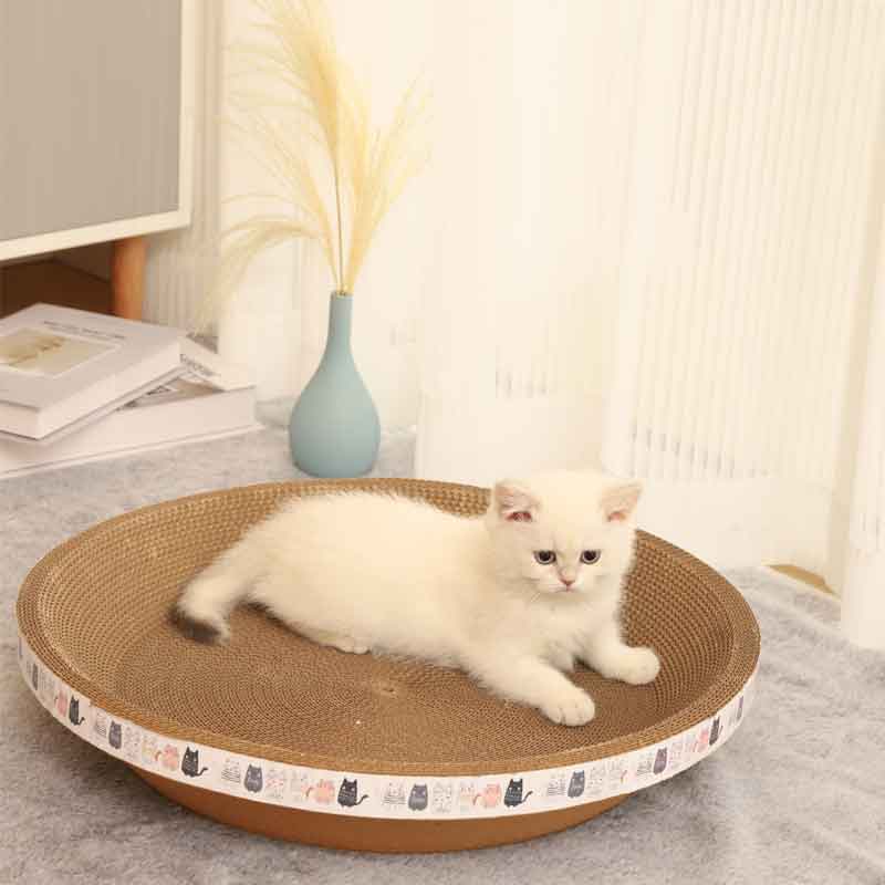 rascador-Cama-Circular-Cartón-7-7 rascador Cama Circular Carton 7 7