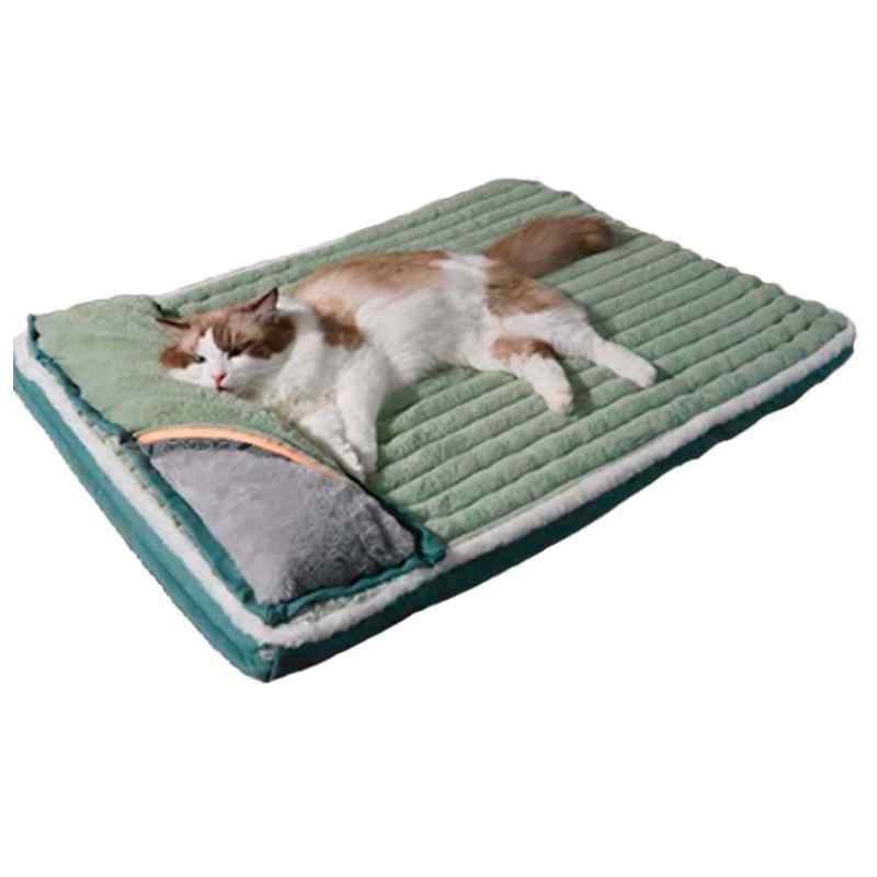 colchon-verde-cabecera-gato colchon verde cabecera gato