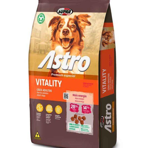 Astro Vitality para perros activos con alta demanda energética.