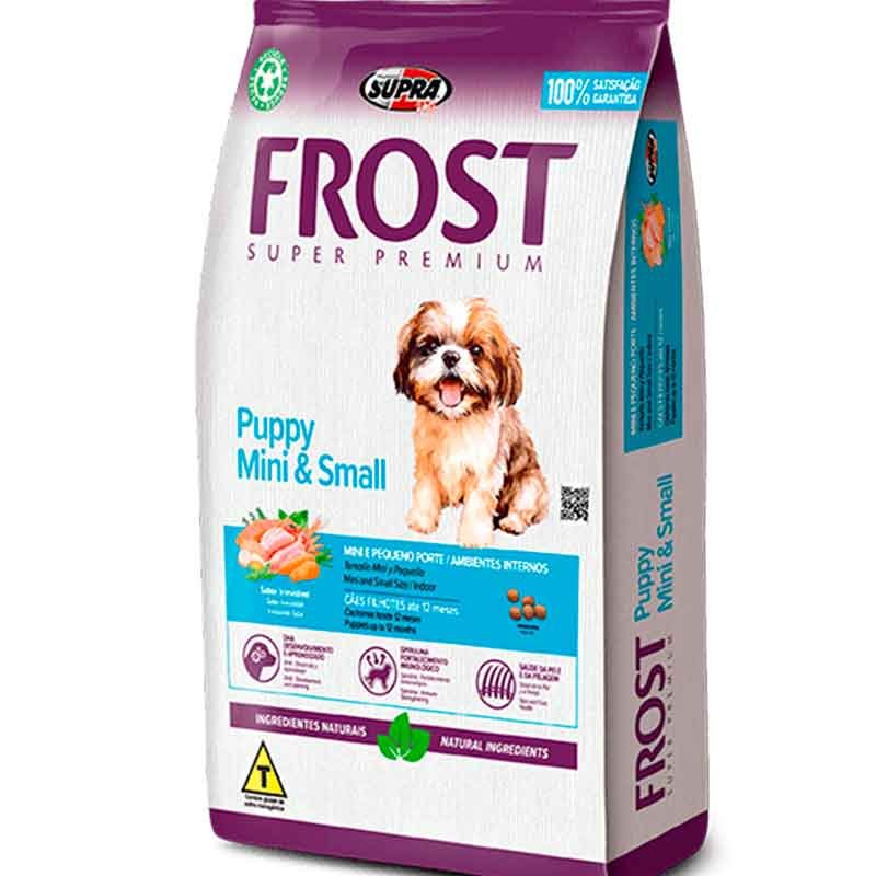 Frost Puppy Mini Small 2,5kg alimento premium para cachorros de razas mini y pequeñas