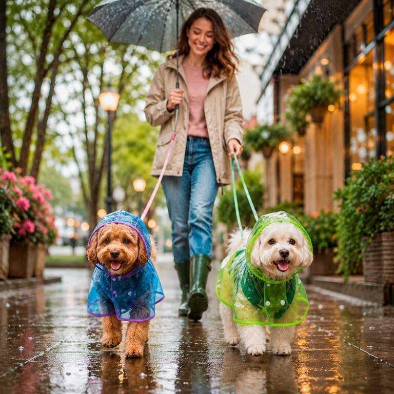 impermeable perro chico